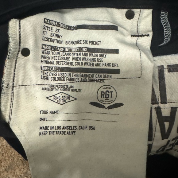 Rogue Territory double indigo lightweight denim - Picture 9 of 16